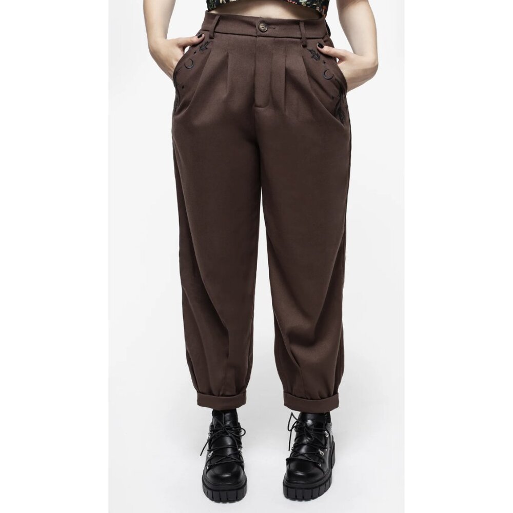 Disturbia Chocolate Brown Trousers